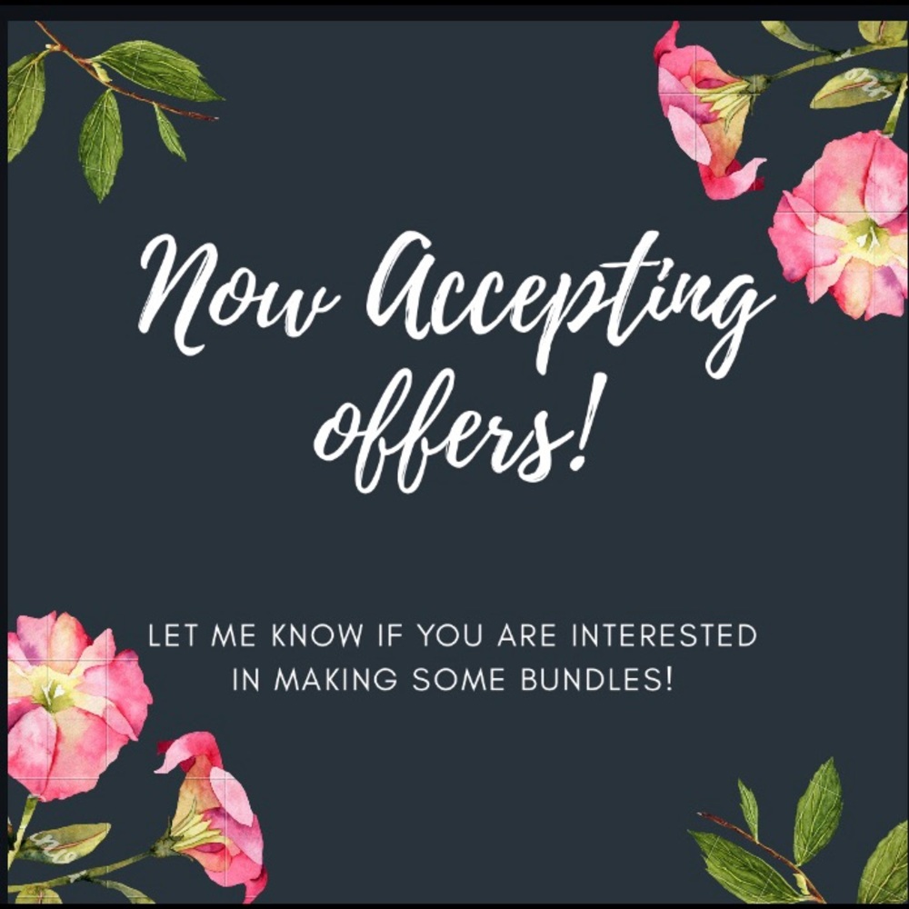 NOW ACCEPTING OFFERS!